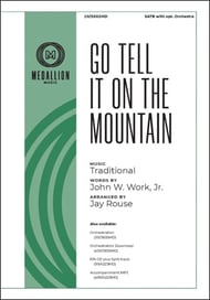 Go, Tell It on the Mountain SATB choral sheet music cover Thumbnail